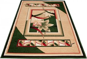 TA Koberec 1912B ZELENÝ ATLAS STR. Rozmer: 60x100 cm