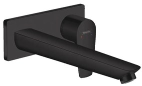 Hansgrohe Talis E, páková umývadlová batéria pod omietku, s výtokom 22,5 cm, čierna matná, HAN-71734670