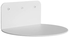 Biela kovová polica 30 cm Flex – Spinder Design