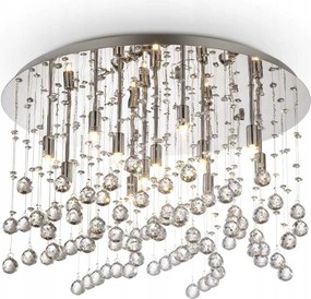 Stropné svietidlo Ideal Lux Moonlight PL12 chróm G9 12x40W 600mm