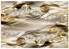Artgeist Fototapeta - Golden Nebula Veľkosť: 200x140, Verzia: Premium