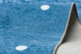JUNIOR 52244.801 umývací koberec Mickey Mouse pre deti protišmykový - modrý Veľkosť: 120x170 cm
