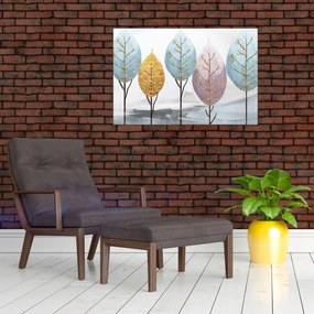 Obraz - Dizajnové stromy (90x60 cm)