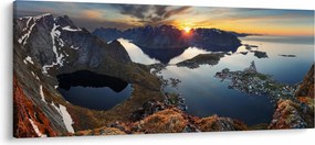 Obraz - Krajina (120x50 cm)