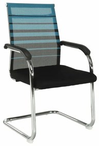 Kondela Zasadacia stolička, modrá/čierna, ESIN