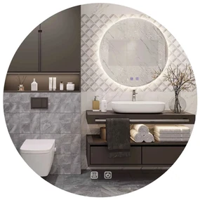 Tutumi Tutumi, okrúhle LED zrkadlo 50cm HZJ050 P10402, HOM-02820