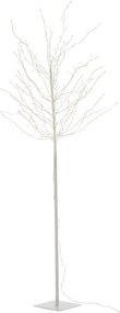 Dekorácia biely svietiaci stromček Tree Bare Led L - Ø 90*180 cm