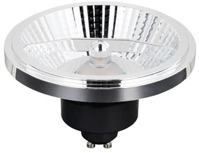 GU10 3-kroková stmievateľná LED žiarovka Kelvin AR111 10W 800 lm 2700 - 3700K