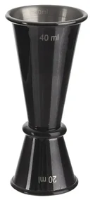Orion Barová odmerka Black, 20 ml a 40 ml​