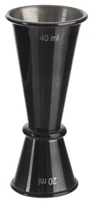 Orion Barová odmerka Black, 20 ml a 40 ml​