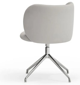 Svetlosivé čalúnené jedálenské kreslo Mogi – Teulat