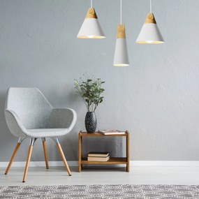 Dekorstudio Retro stropná lampa Loft Scandi CPR biela