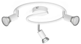 Philips - Bodové svietidlo LIMBALI 3xGU10/50W/230V biela