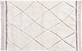 Lorena Canals, Kusový koberec Bereber, 90x130, béžová, obývacia izba