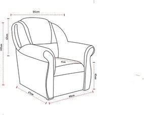 Rozkladacia sedacia súprava Latino 3+1+1 - béžová