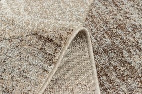 Koberec FEEL 5673/15055 HERRINGBONE béžový / hnedý / krémový