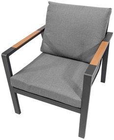 Záhradný nábytok pohovka+kreslo+stôl RAMIZ 201458