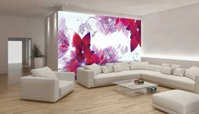 Fototapeta - Kvetinové umenie - abstraktné (152,5x104 cm)
