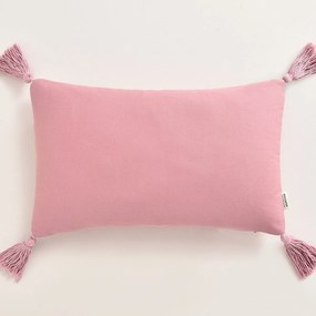 Room99 Dekoračná obliečka so strapcami Soul Bavlna Farba: Ružová, Veľkosť: 30 x 50 cm