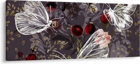 Obraz motýľov (120x50 cm)