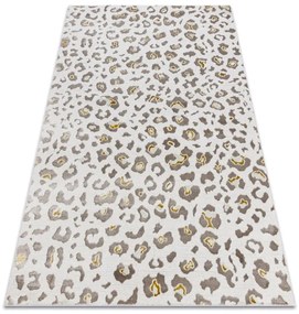 Koberec BLISS Z232AZ128 leopardí vzor, krémový / béžový