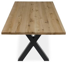 Autronic BONTEC Jedálenský stôl 200x100cm, masív, dub, DS-X200 DUB Farba: Prírodné