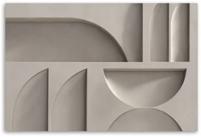Gario Obraz na plátne Reliéfna 3D abstrakcia Rozmery: 120 x 80 cm