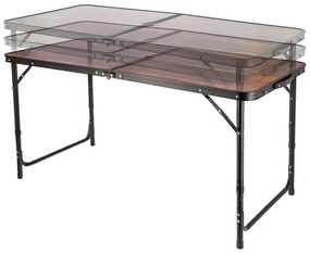 Skladacia kempingová súprava - stôl + 4 stoličky