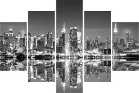 Obraz - New York, čiernobiely (150x105 cm)