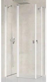 Sprchové dvere RAVAK Chrome CSDL2-100 white+Transparent 0QVAC10LZ1