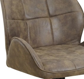 Jedálenská stolička Orinoco, olivovo zelená látka