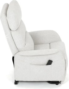 Polohovacie kreslo béžové, elektrické TV-L8960 CRM2