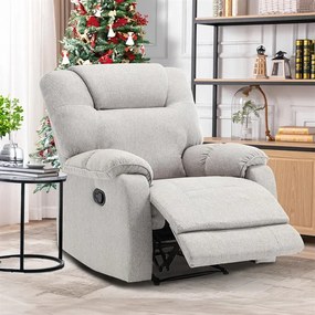 Autronic BONTEC Relaxačné kreslo, béžová, látka, TV-4088 CRM2 Farba: Šedá