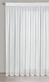 ZÁCLONA NA PÁSKE KELLY 300 X 250 CM BIELA