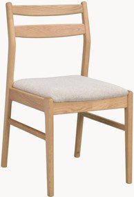 Jedálenské stoličky z dubového dreva Kerwin, 2 ks