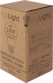 Toolight Toolight, LED žiarovka E27, 18W, 1350lm, 3000K teplá, RSL032, OSW-20017