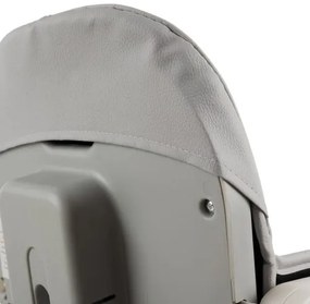 Detská stolička na kŕmenie Kruzzel 22014 - sivá