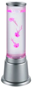 Lávová lampa v striebornej farbe Jelly – Reality