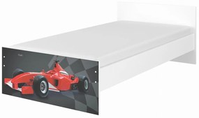 Raj posteli Detská posteľ " Formula " MAX  XL biela