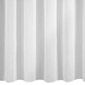 ZÁCLONA NA KRÚŽKOCH VIOLA 300X145 CM BIELA