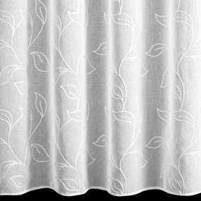 ZÁCLONA NA KRÚŽKOCH ANIRA 350X250 CM BIELA