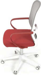 Kancelárska stolička červená KA-S425 RED