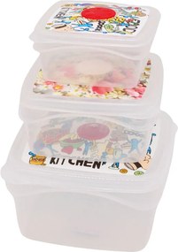 BAMA Sada dóz na potraviny FRESKA FANTASY, jedlo