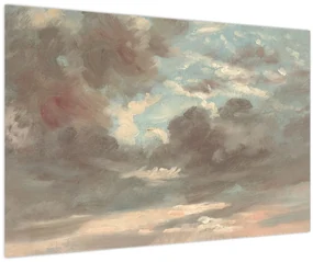 Obraz - John Constable, Cloud Study Stormy Sunset, reprodukcia (90x60 cm)
