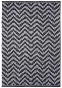 NORTHRUGS - Hanse Home koberce Kusový koberec Twin Supreme 105472 Palma Night Silver – na von aj na doma - 240x340 cm