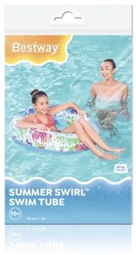 Nafukovacie koleso Bestway 36084 modré 91 cm