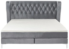Benito Moon posteľ sivá 160x200 cm