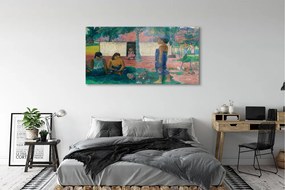 Obraz plexi African art village 140x70 cm