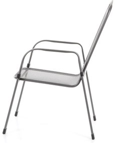 Záhradná stolová zostava Tito - 6 miest, sivá