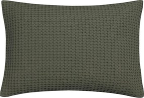 Vandyck Luxusná obliečka na vankúš Home Piqué waffle 40x55cm Earth green